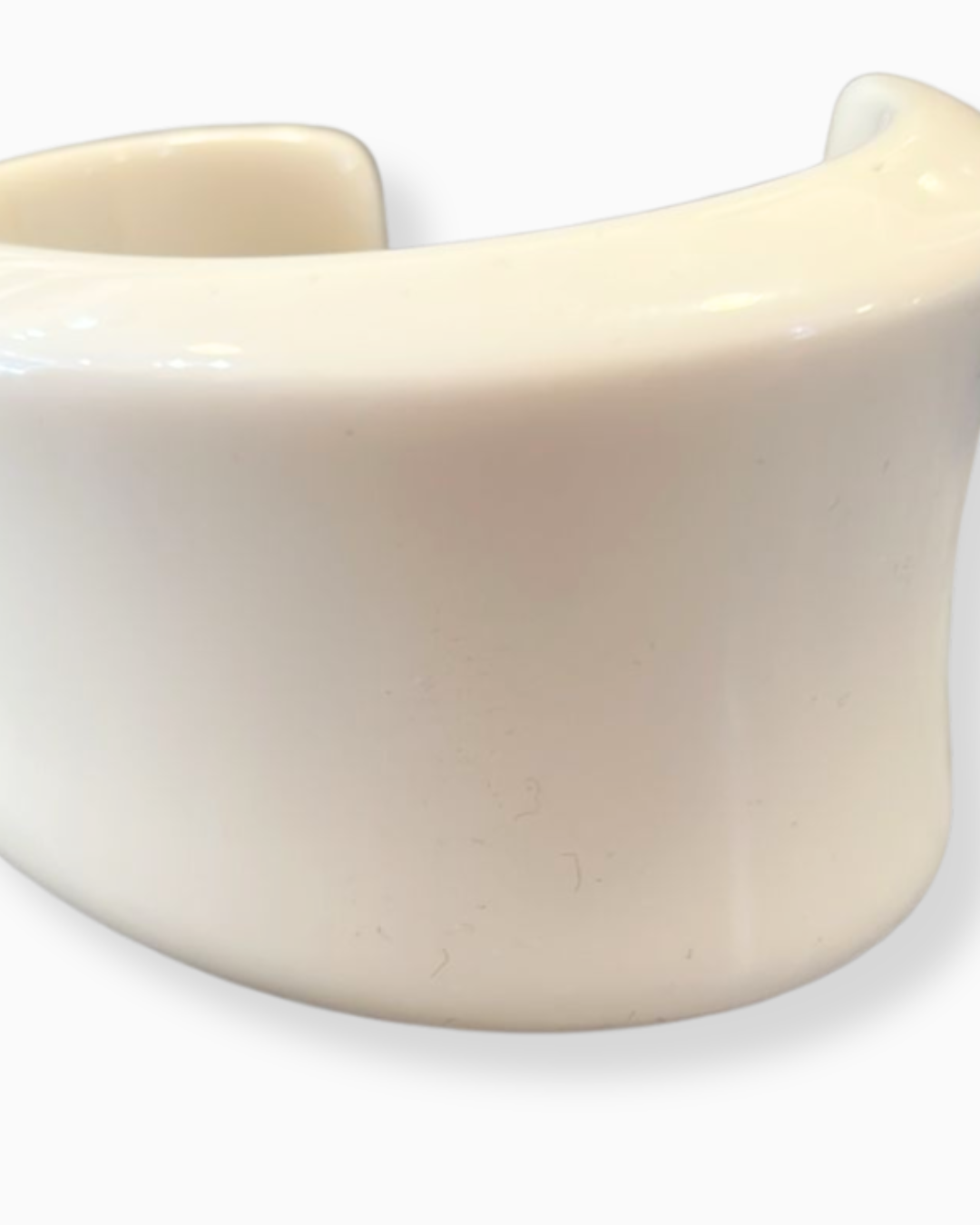 PULSERA RESINA HIBISCO BLANCO