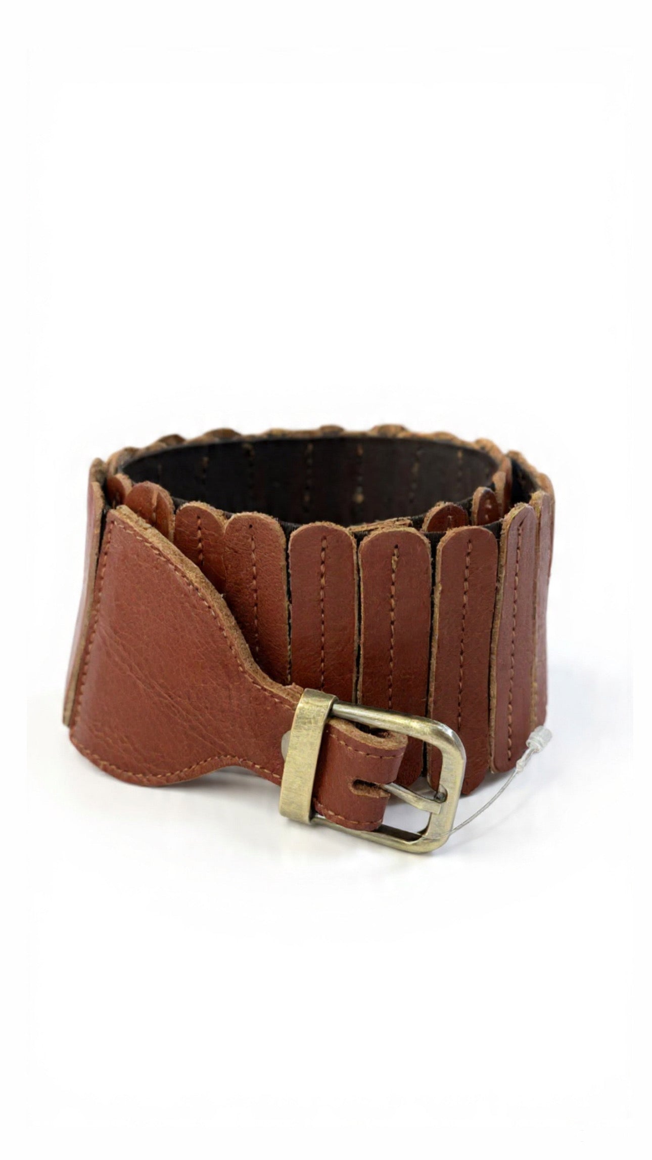 CINTURON ALICIA ELASTICADO CAMEL