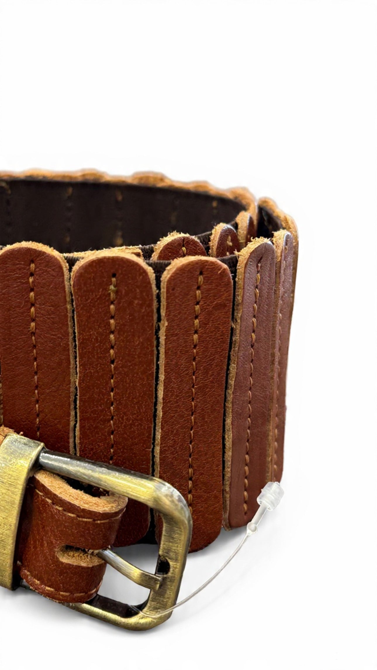 CINTURON ALICIA ELASTICADO CAMEL