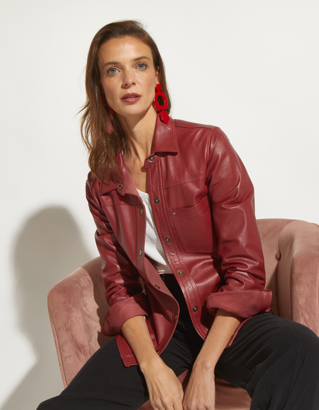 CAMISERA CUERO JIMENA BURDEO