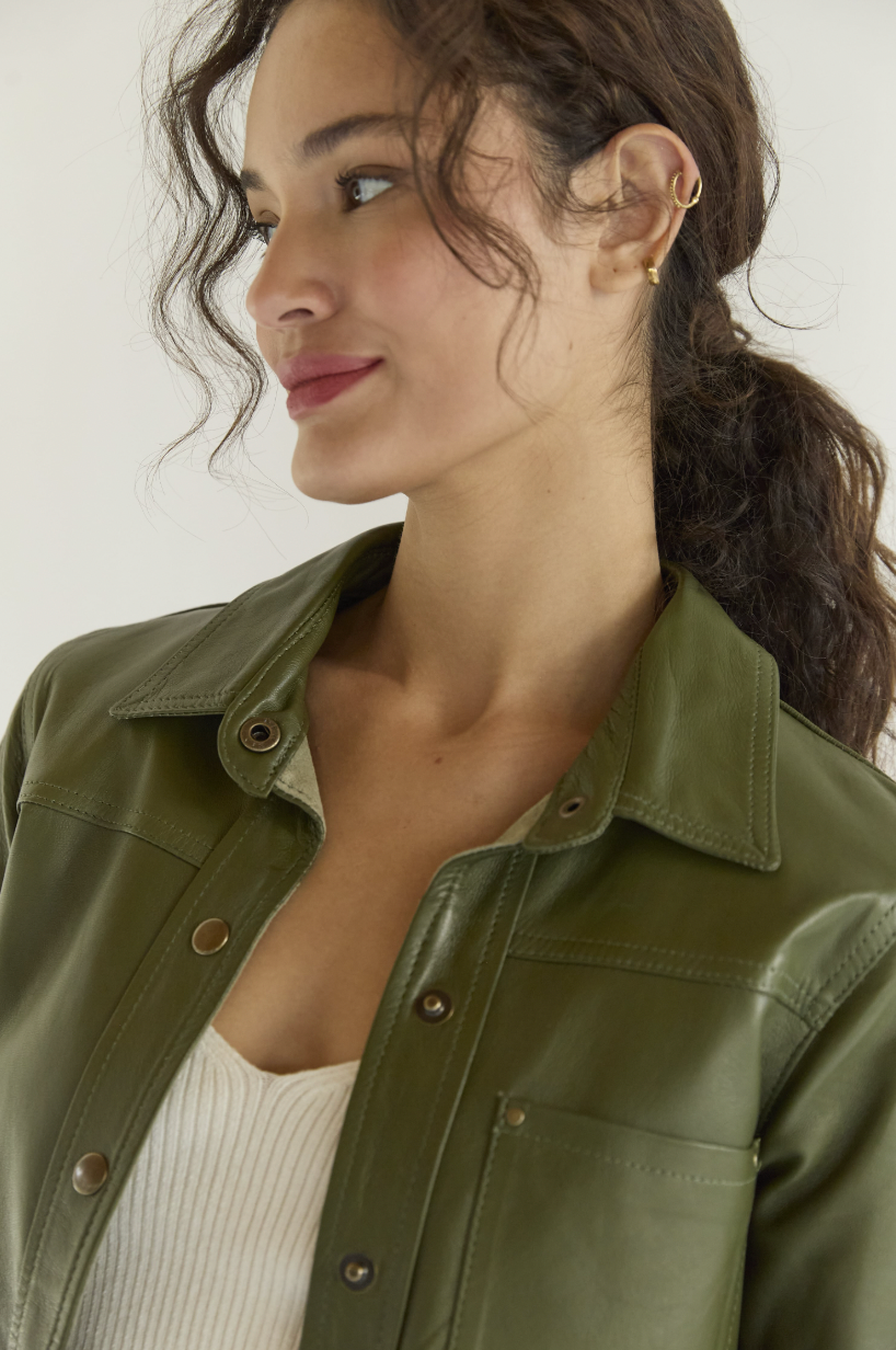 CAMISERA LAMPA VERDE MUSGO