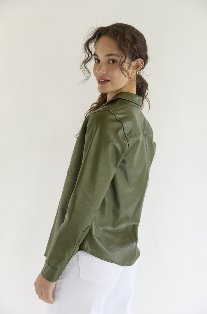 CAMISERA JIMENA VERDE MUSGO