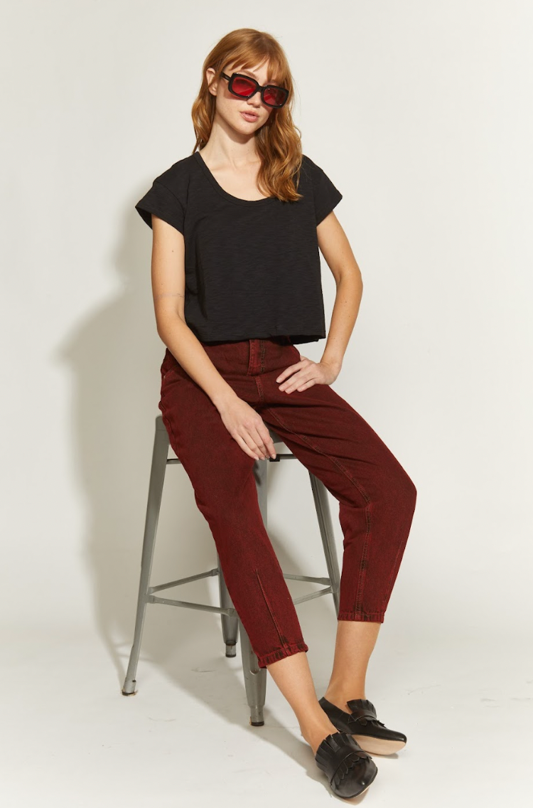 PANTALON JOGGER BURDEO GASTADO