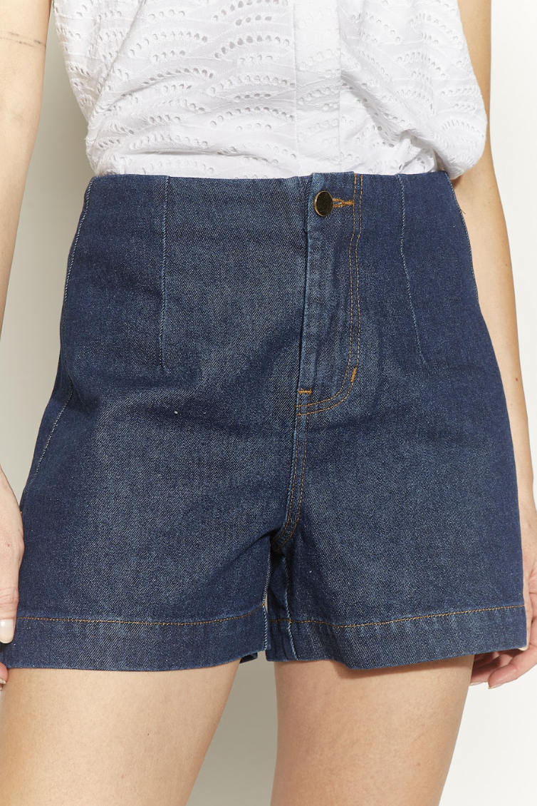 SHORT LONDRES JEANS AZUL