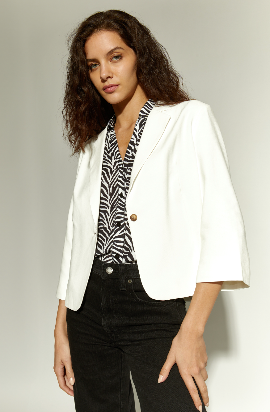 BLAZER LOTO BLANCO