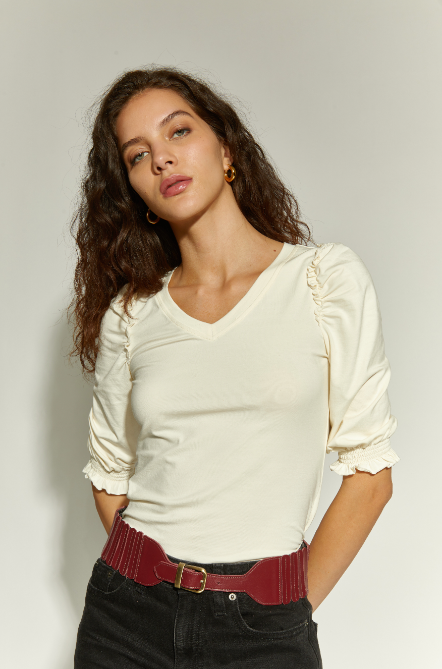 POLERA ROBLE CRUDO