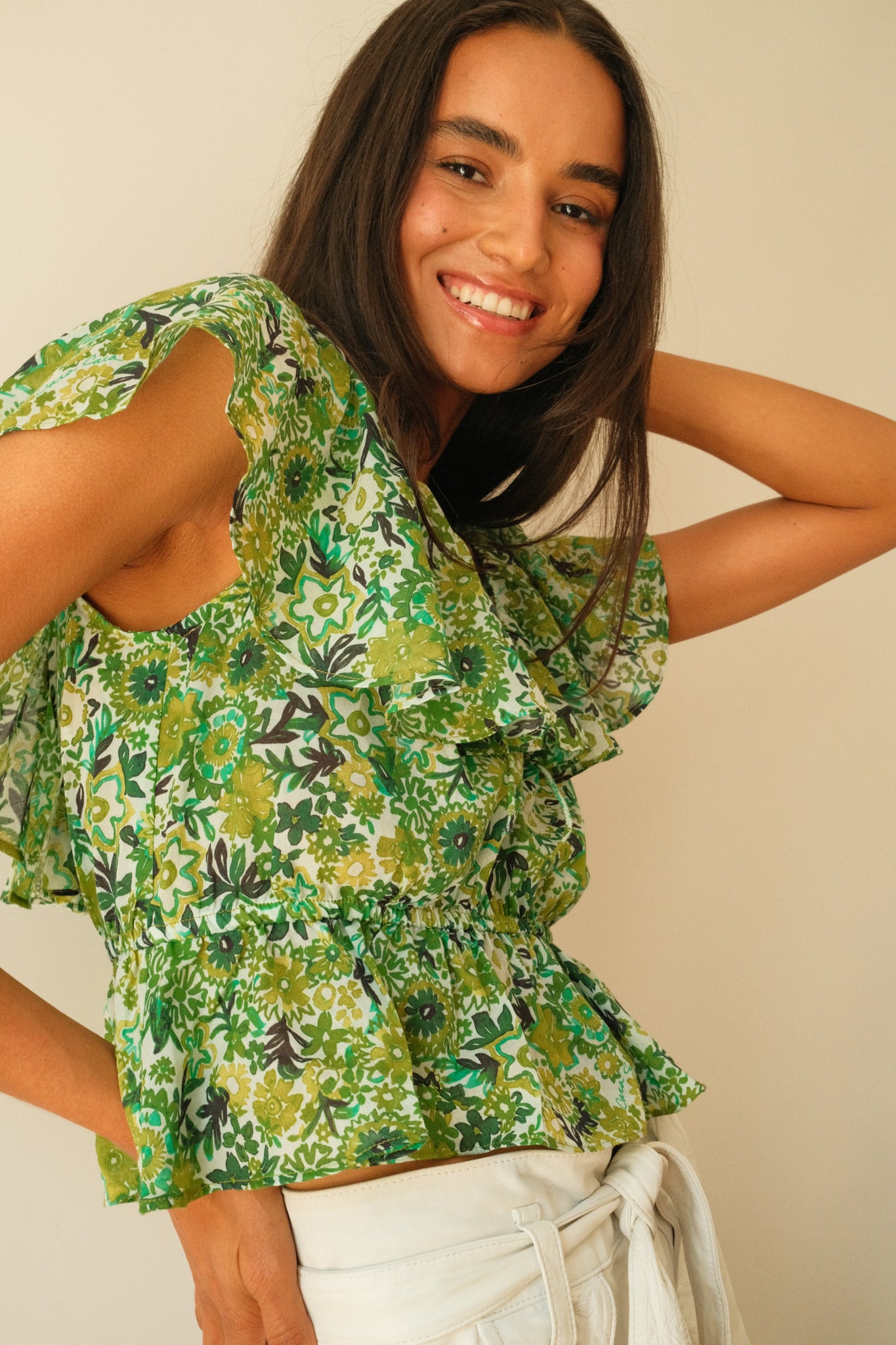 BLUSA EVA PYMA COTTON VERDE