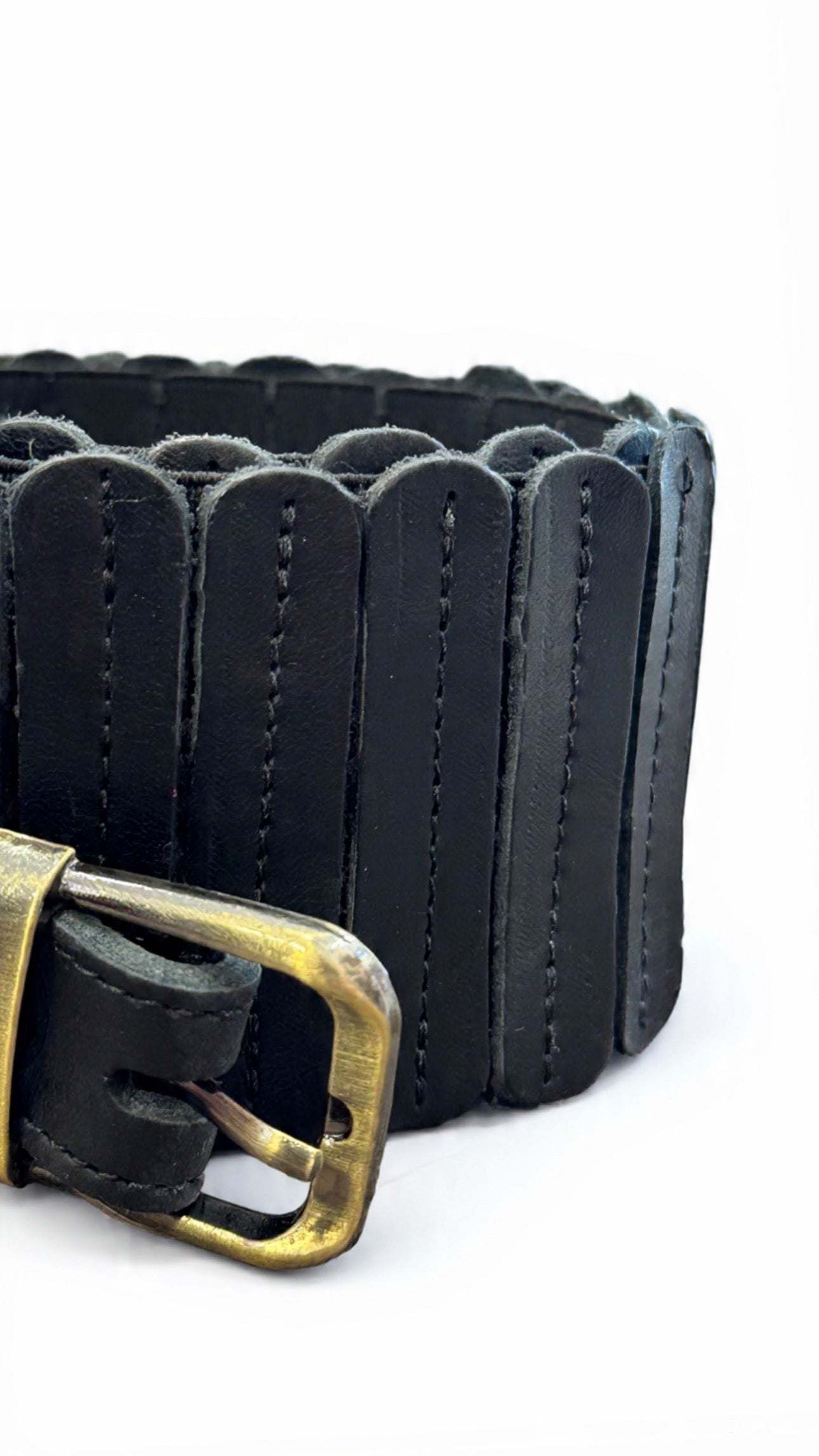 CINTURON ALICIA ELASTICADO NEGRO