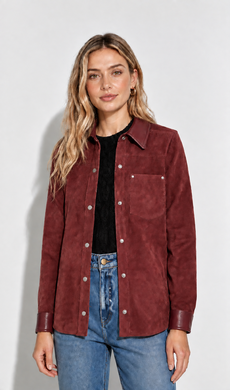 CHAQUETA GAMUZA JIMENA BURDEO