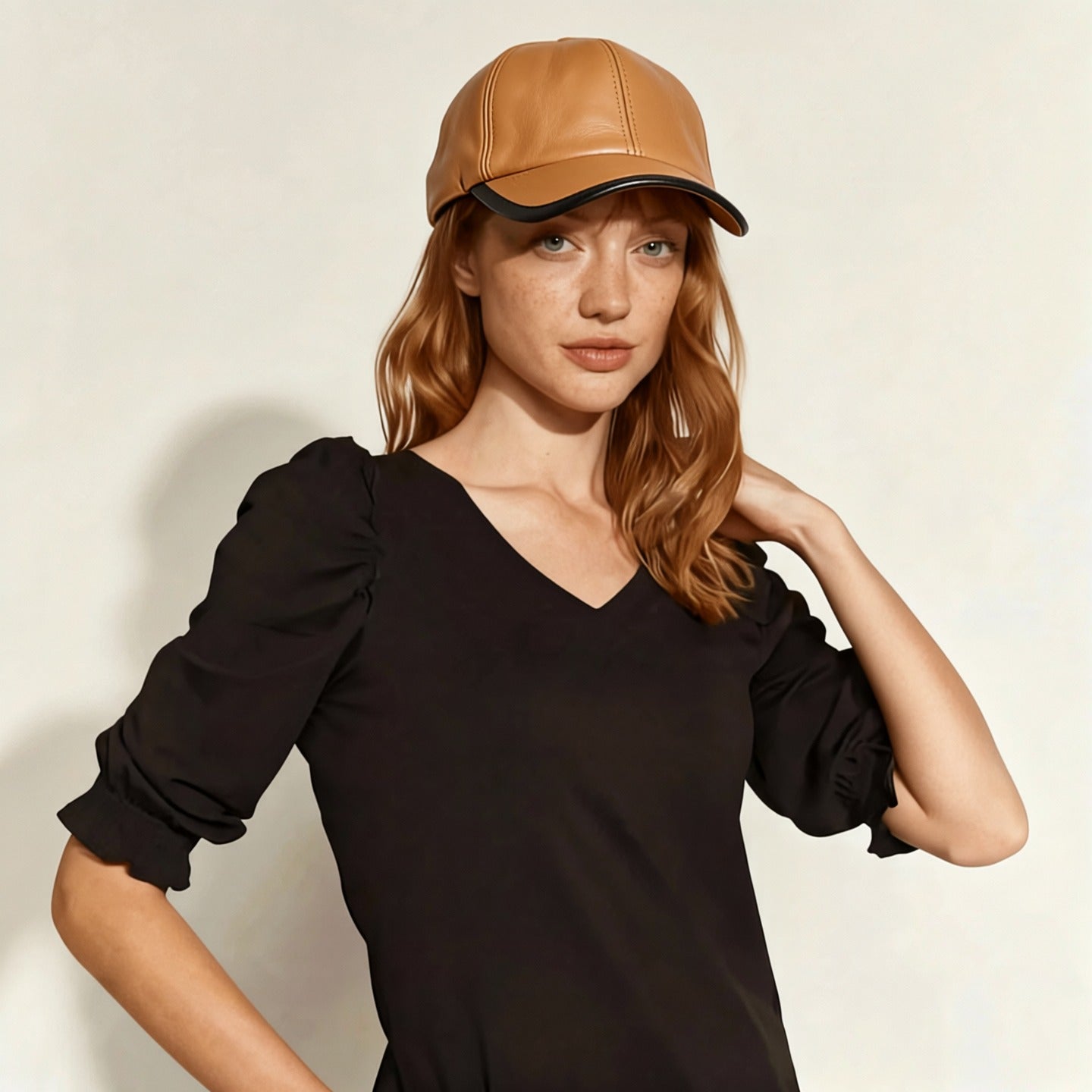 JOCKEY FRESIA CUERO BARQUILLO VIVO NEGRO