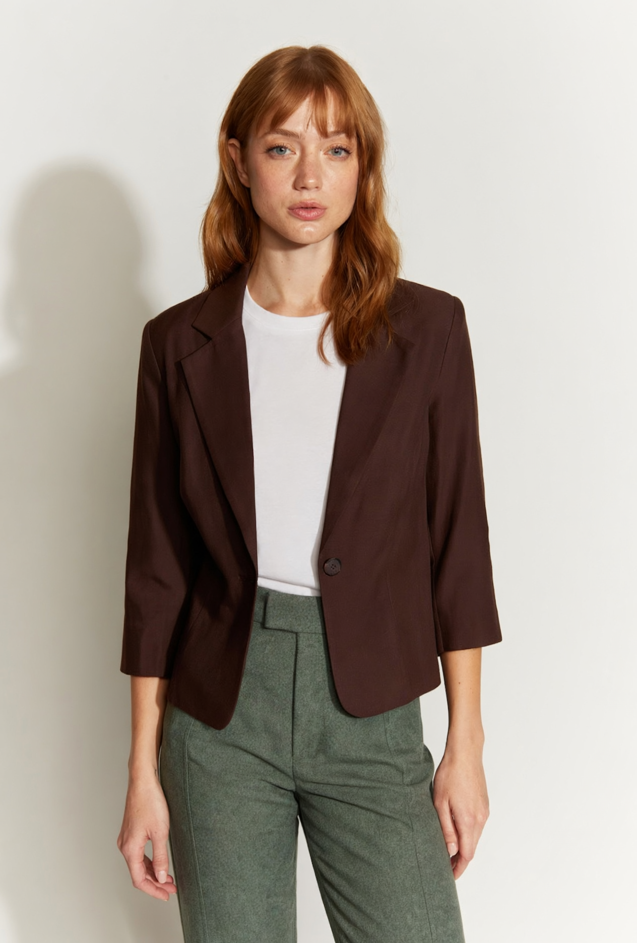 BLAZER LOTO CHOCOLATE
