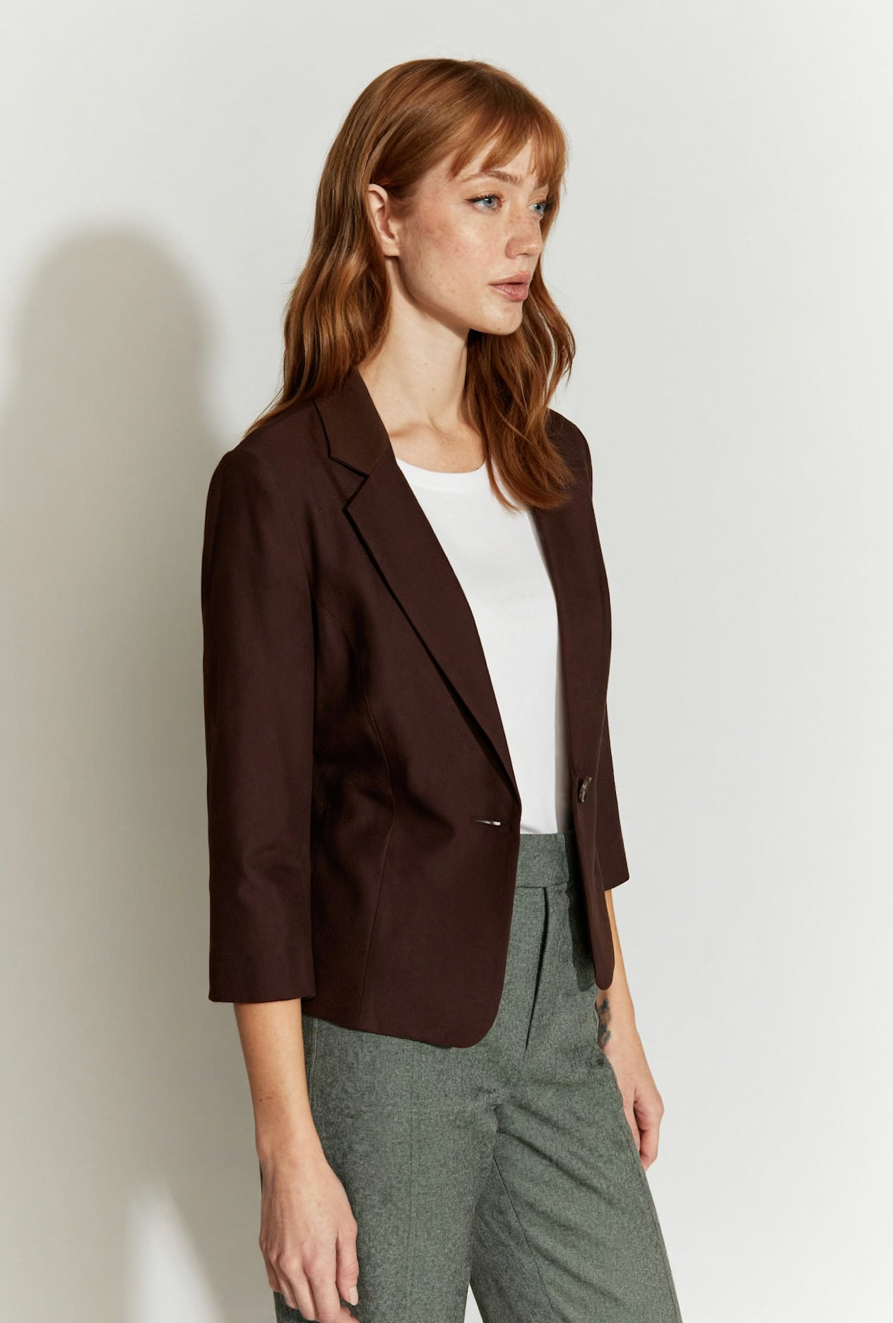 BLAZER LOTO CHOCOLATE